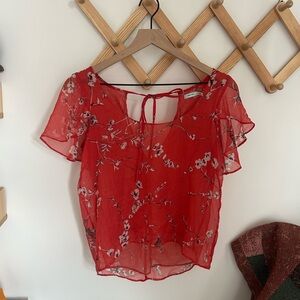 Urban outfitters flowy top